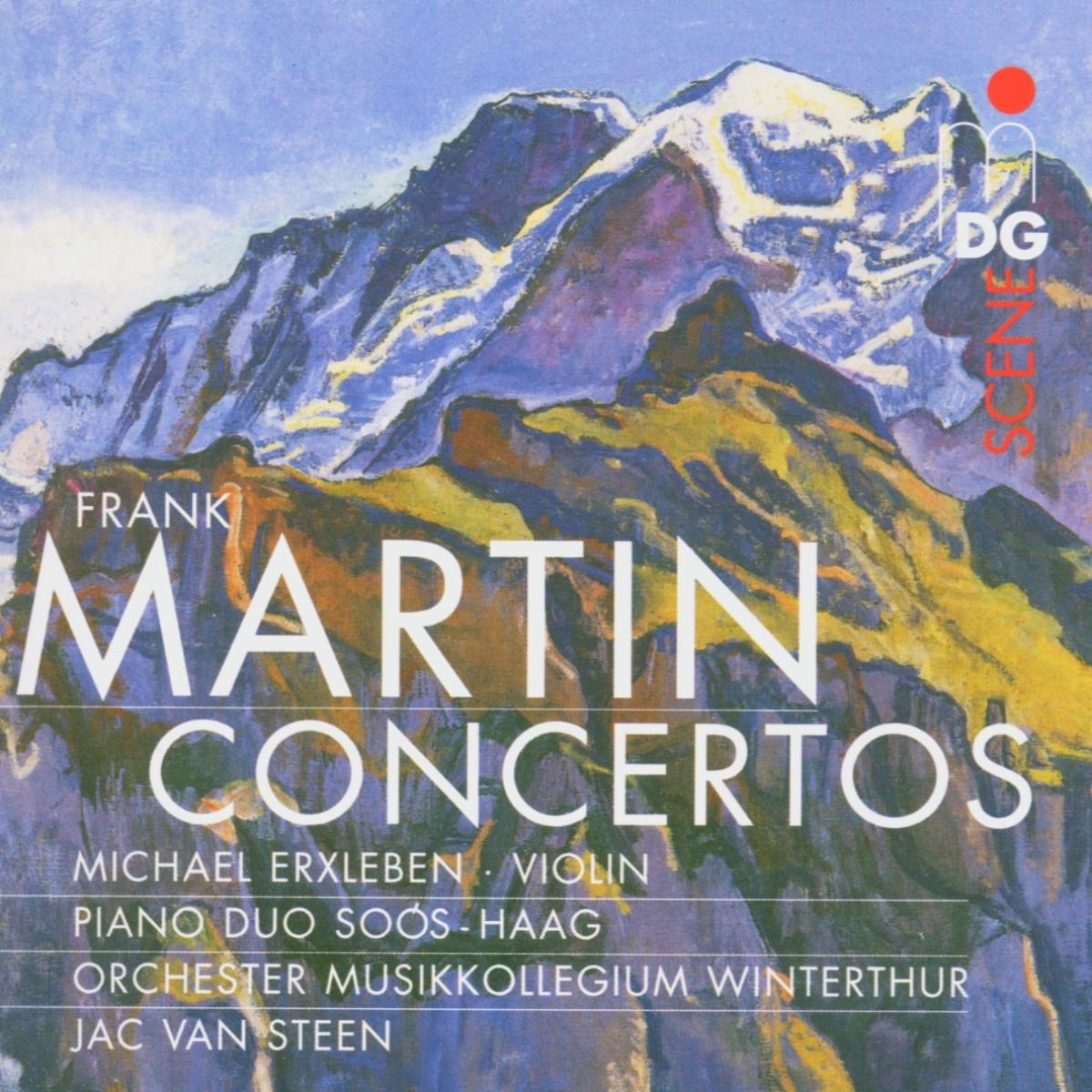 Afbeelding van Michael Erxleben, Orchester Musikkollegium Winterthur, Jac van Steen - Frank Martin Concertos