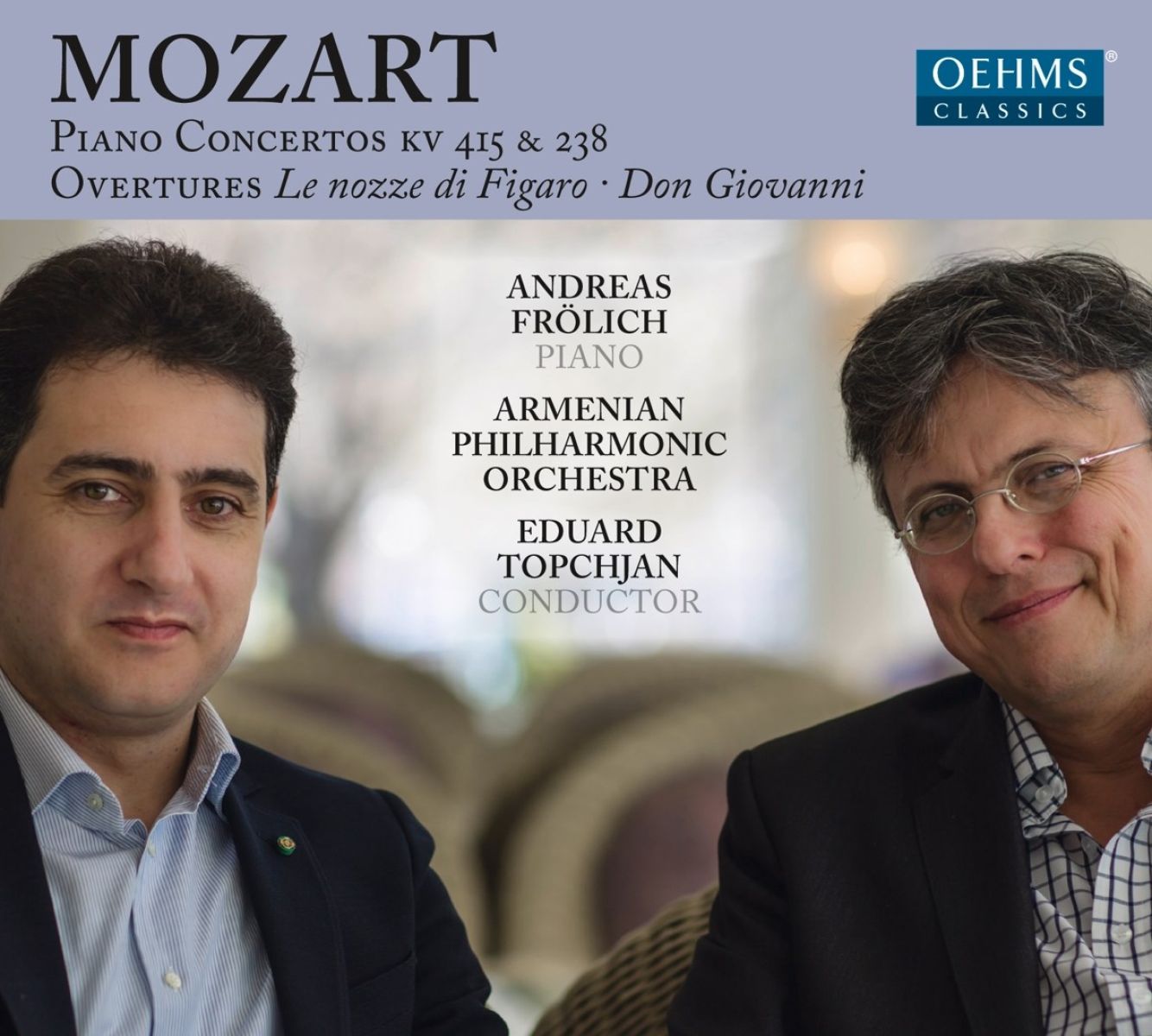 Andreas Fröhlich, Armenian Philharmonic Orchestra, Eduard Topchjan - Mozart: Piano Concertos KV 238 & 415 / Overtures Le Nozze Di Figaro · Don Giovanni