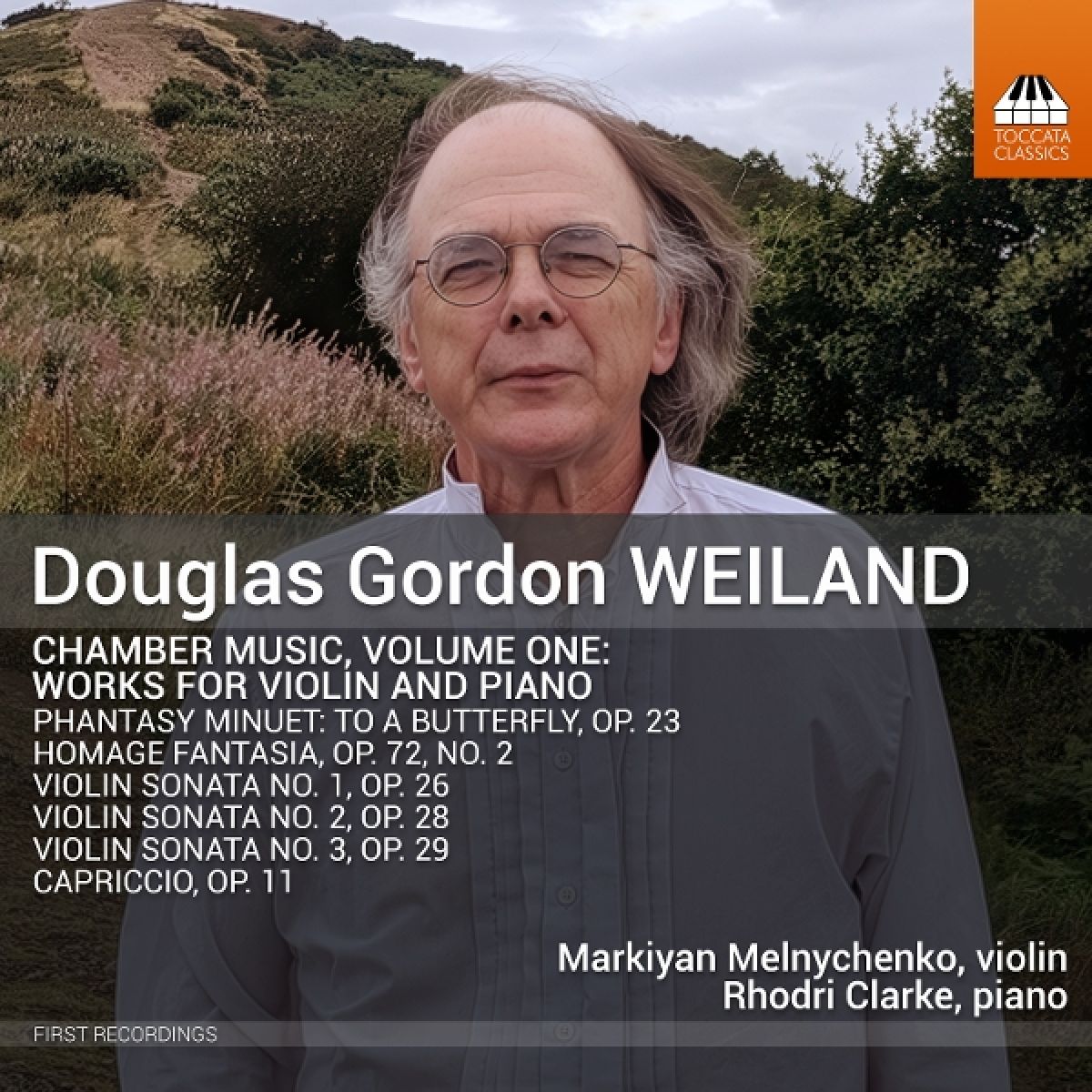 Markiyan Melnychenko, Rhodri Clarke - Weiland: Chamber Music, Volume One: Works For Violin And Piano