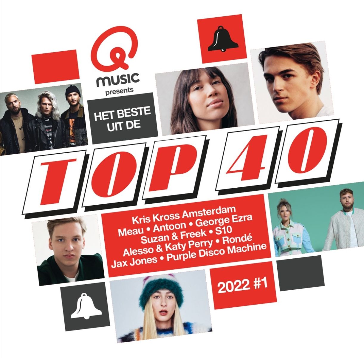 Afbeelding van Various Artists - QMusic Presents Het Beste Uit De TOP 40 2022 #1