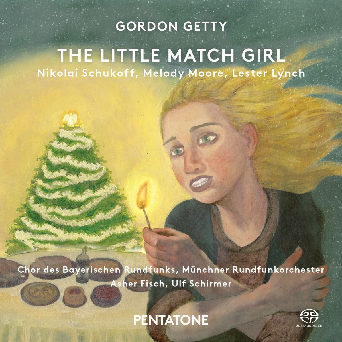 Afbeelding van Nikolai Schukoff, Lester Lynch, Melody Moore, Asher Fisch, Ulf Schirmer - Getty: The Little Match Girl