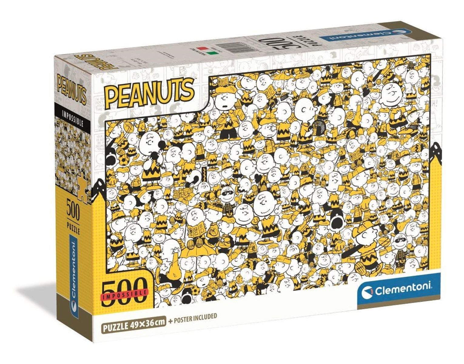 Peanuts - Impossible Puzzle (Compact Box 500 Stukjes)