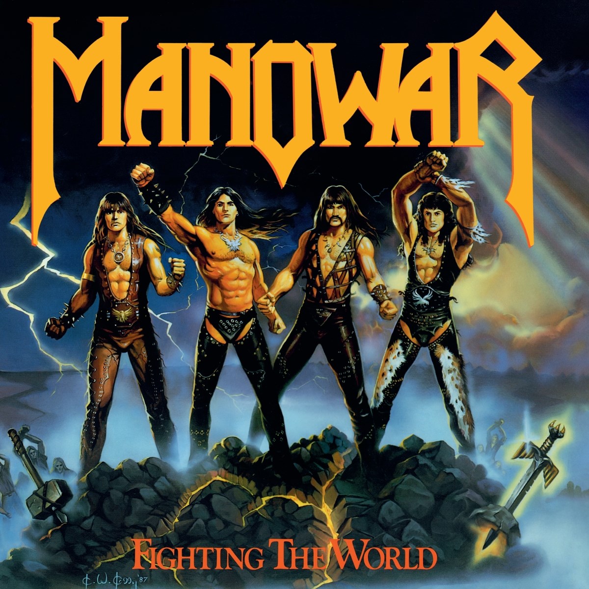 Afbeelding van Manowar - Fighting The World