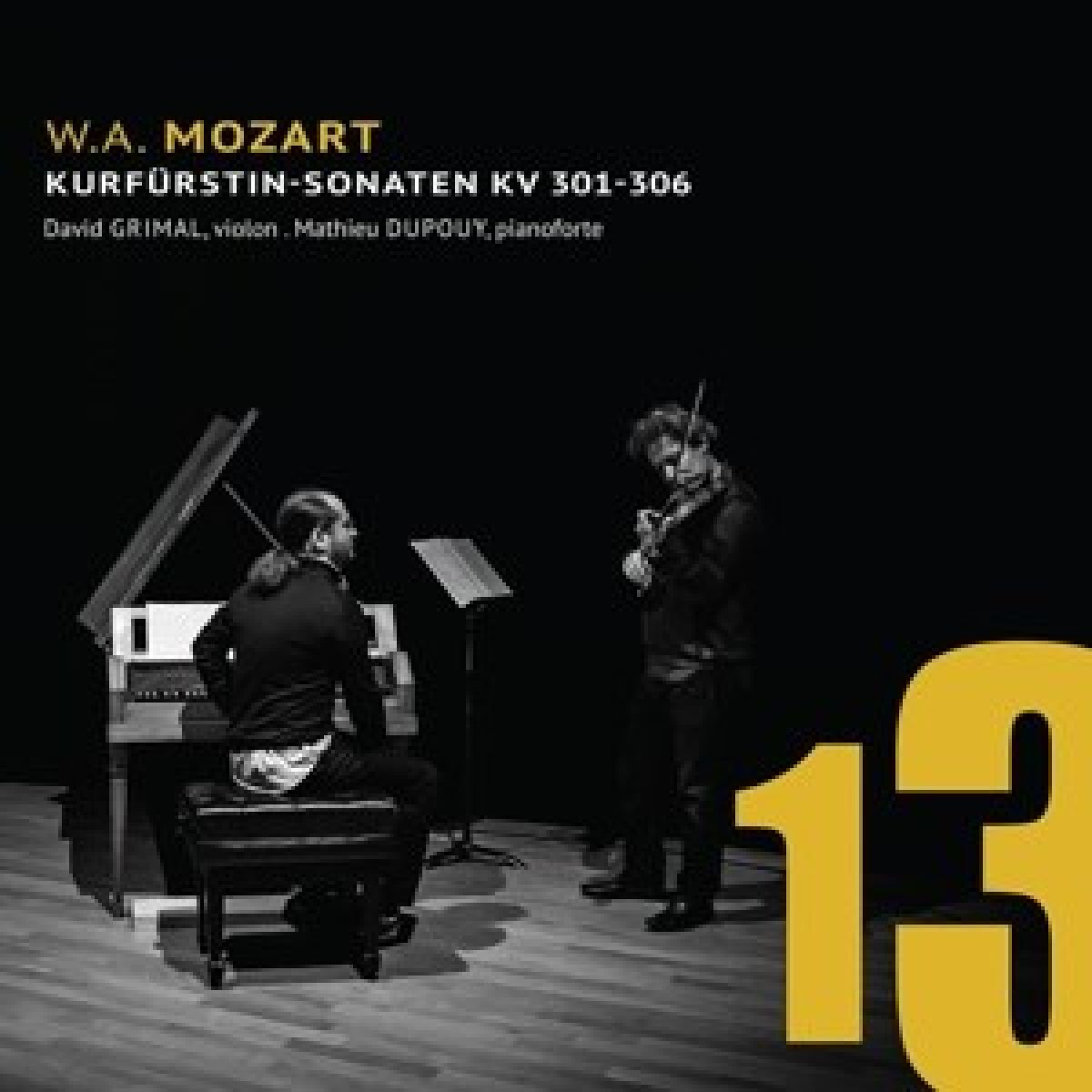 Afbeelding van David Grimal & Mathieu Dupouy - Mozart: Kurfürstin-Sonaten KV 301-306