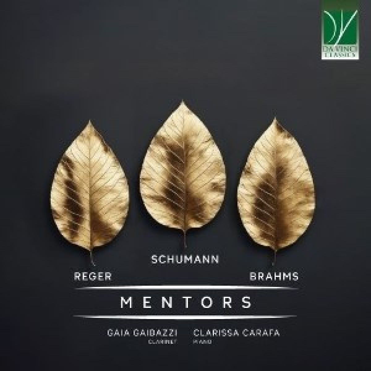 Afbeelding van Gaia Gaibazzi & Clarissa Carafa - Reger / Schumann / Brahms: Mentors