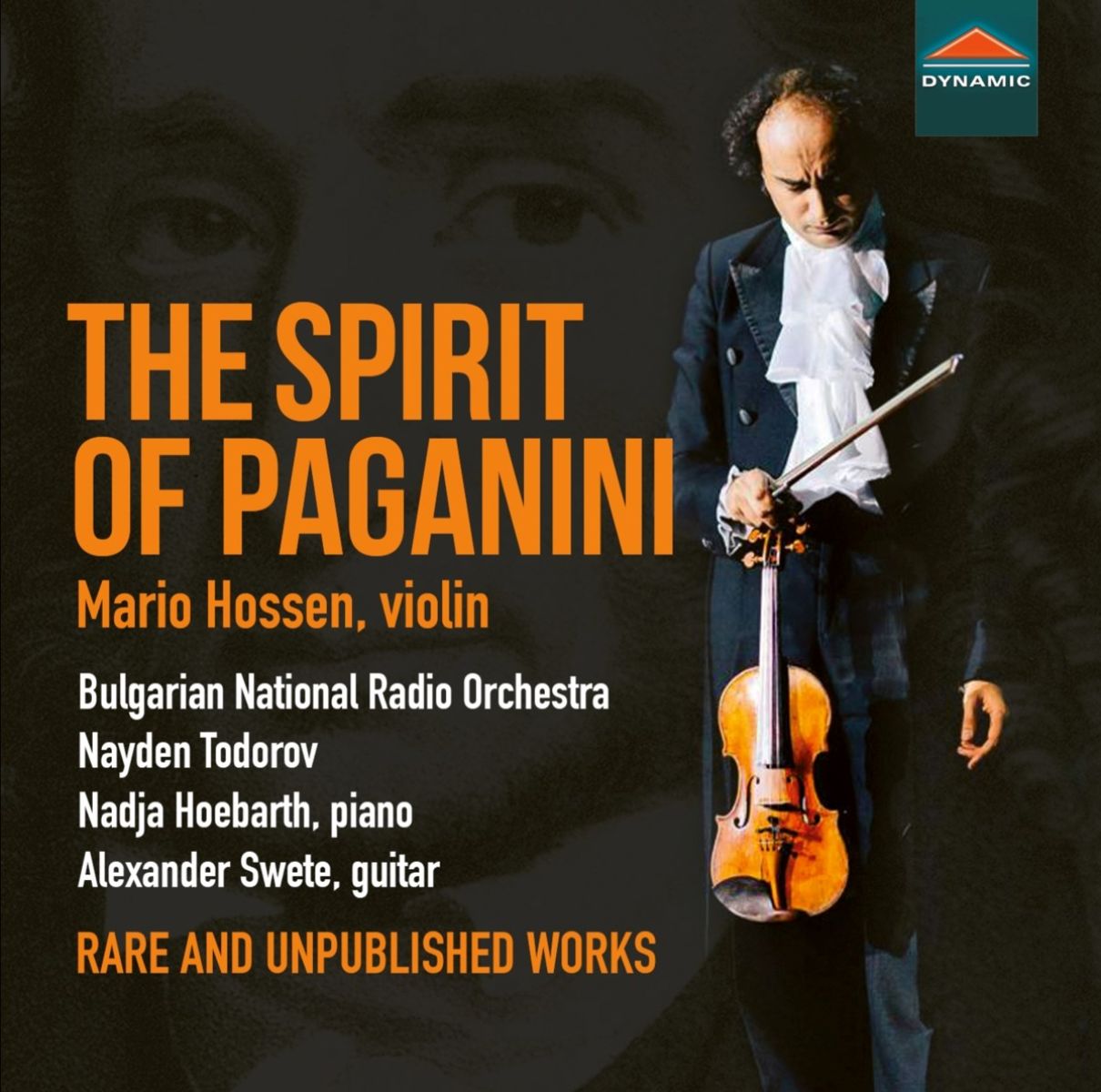 Afbeelding van Mario Hossen & Bulgarian National Radio Orchestra - Paganini: The Spirit Of Paganini