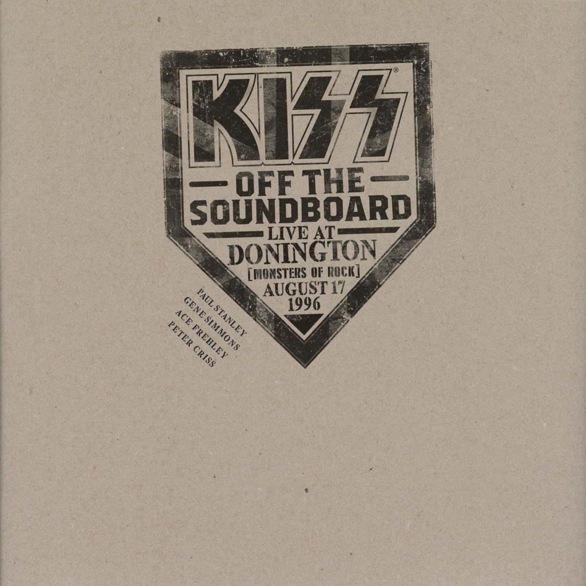 Kiss - Off The Soundboard Live At Donington (Monsters Of Rock) August 17, 1996