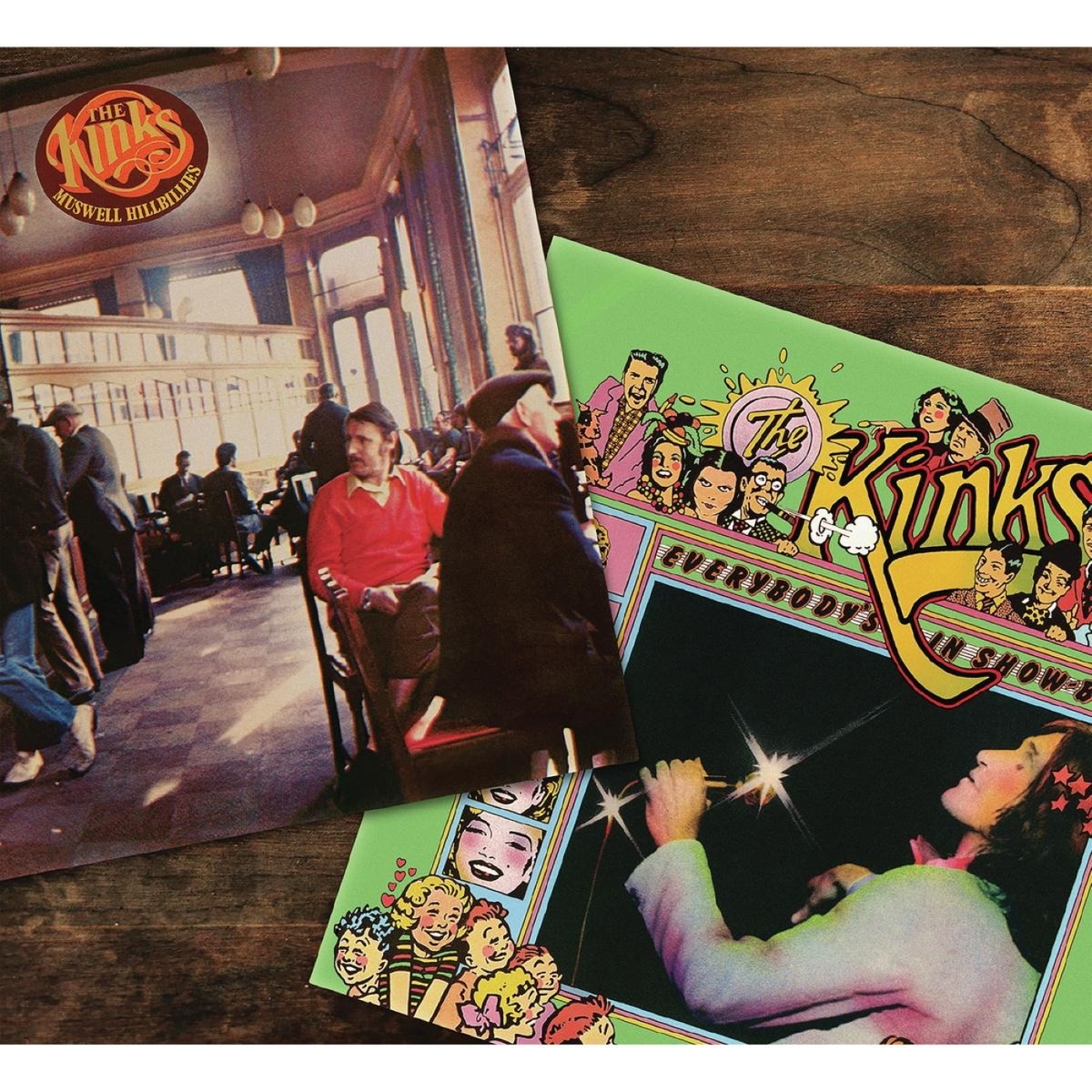 Afbeelding van The Kinks - Muswell Hillbillies & Everybody's In Showbiz - Everybody's A Star