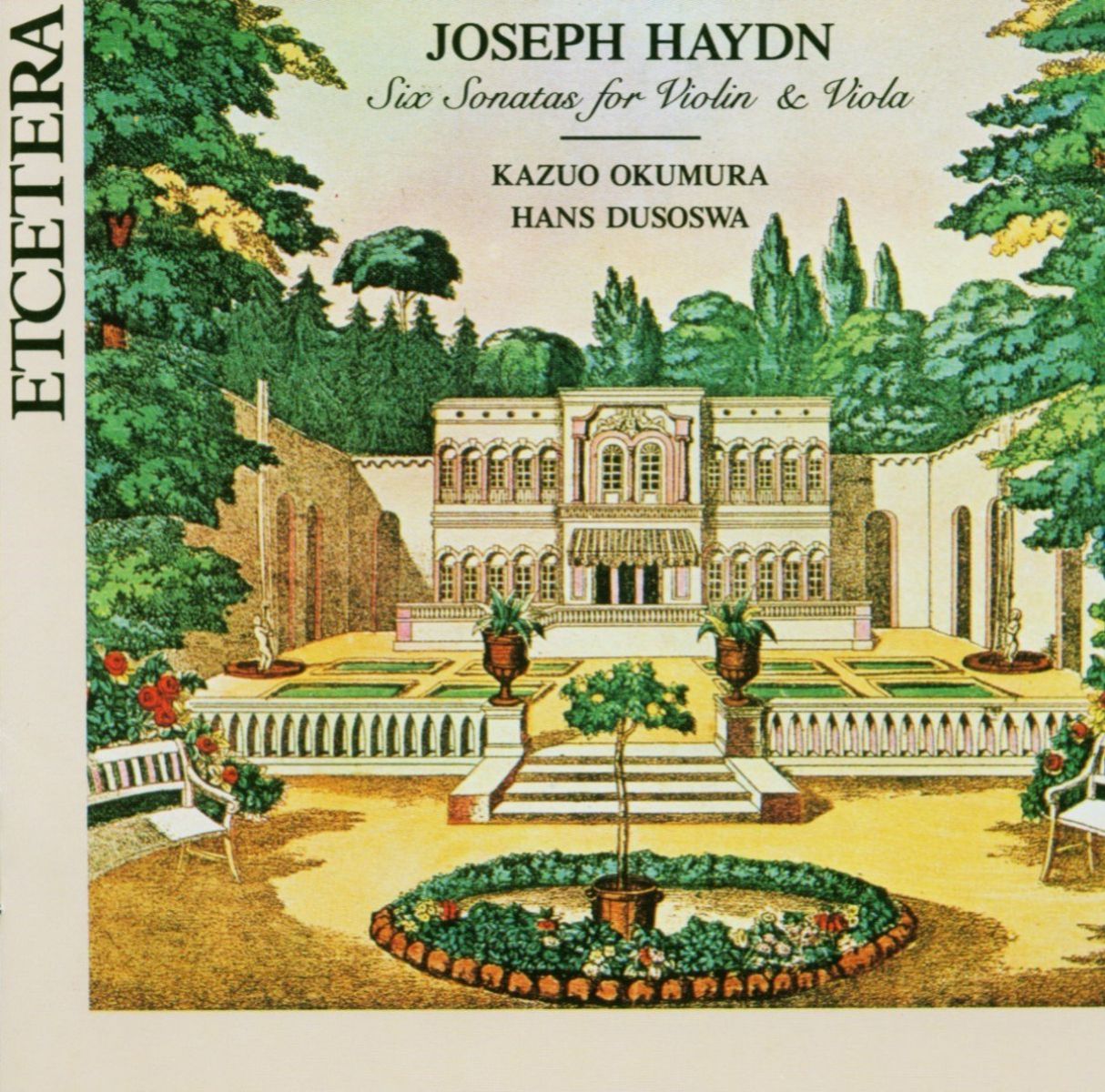 Afbeelding van Kazuo Okumura & Hans Dusoswa - Haydn: Six Sonatas For Violin & Viola