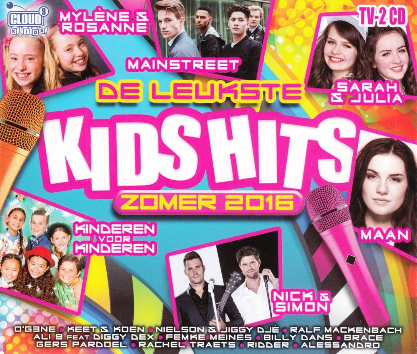 Afbeelding van Various Artists - De Leukste Kids Hits - Zomer 2016