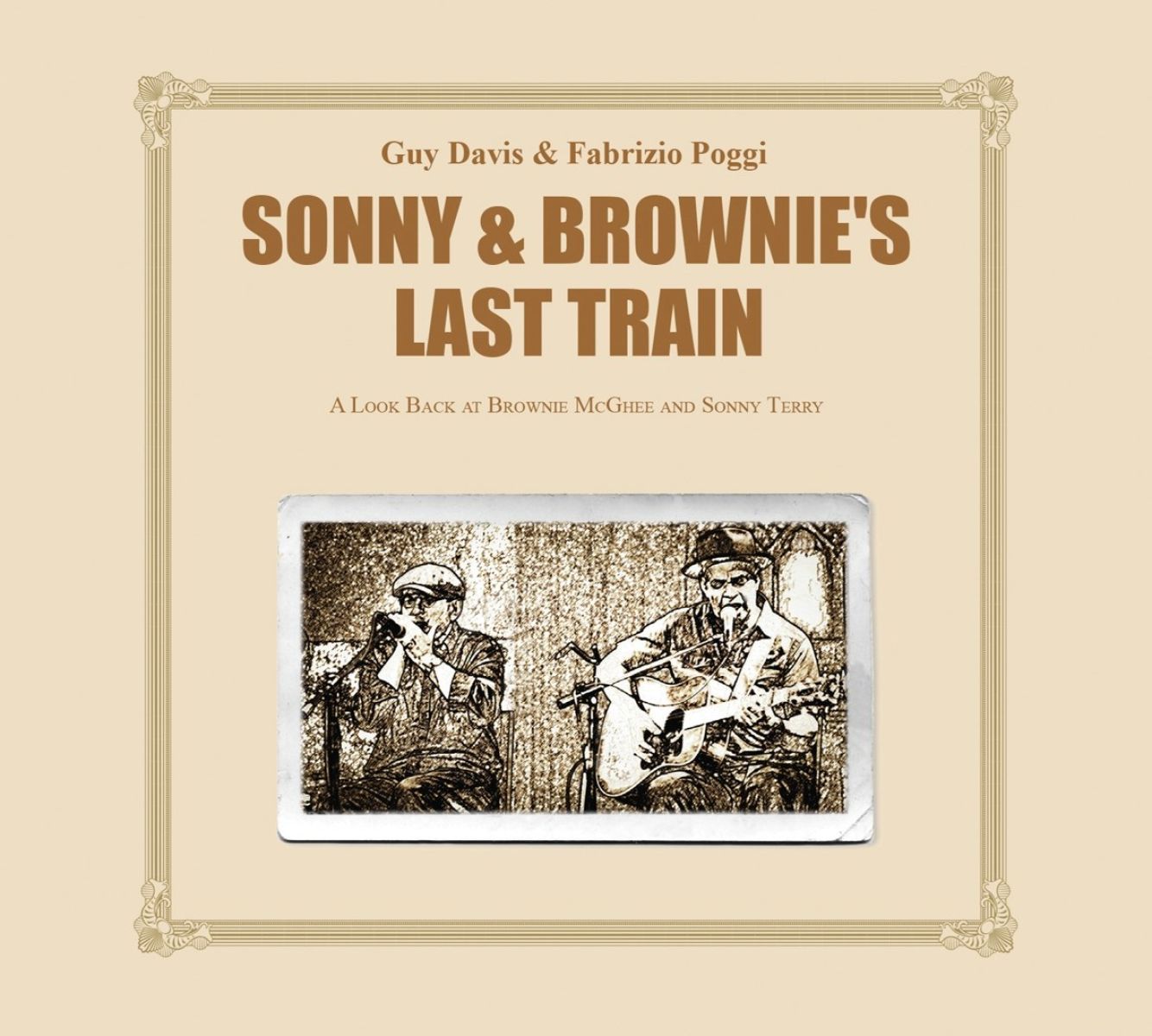 Afbeelding van Guy Davis & Fabrizio Poggi - Sonny & Brownie's Last Train