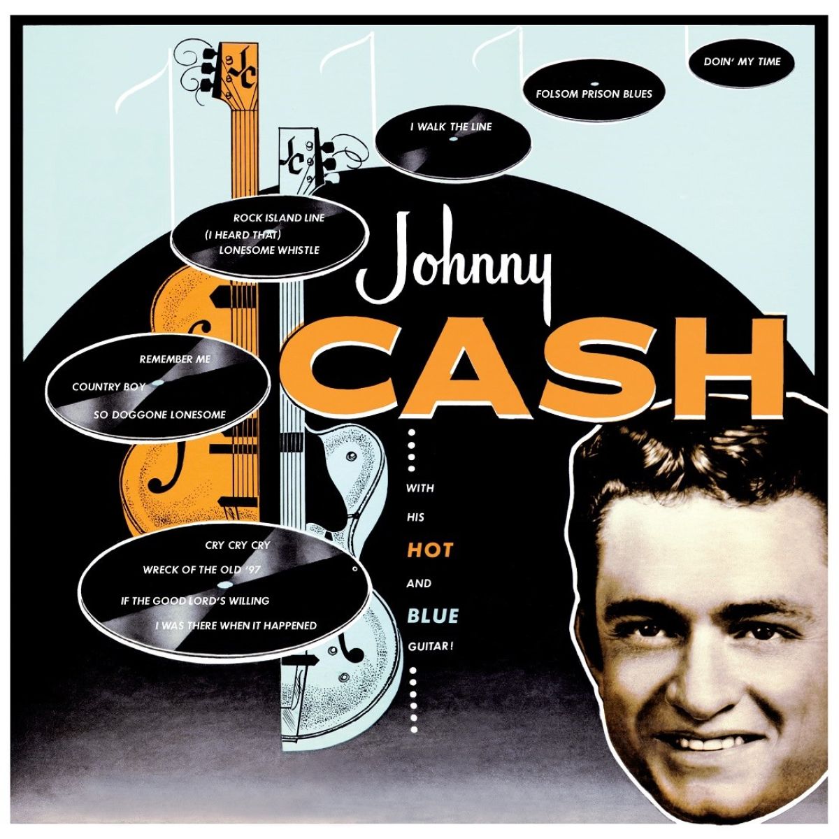 Afbeelding van Johnny Cash - With His Hot And Blue Guitar