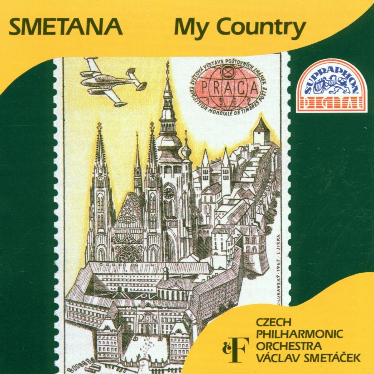 Afbeelding van Czech Philharmonic Orchestra, Václav Smetácek - Smetana: My Country (Má Vlast)