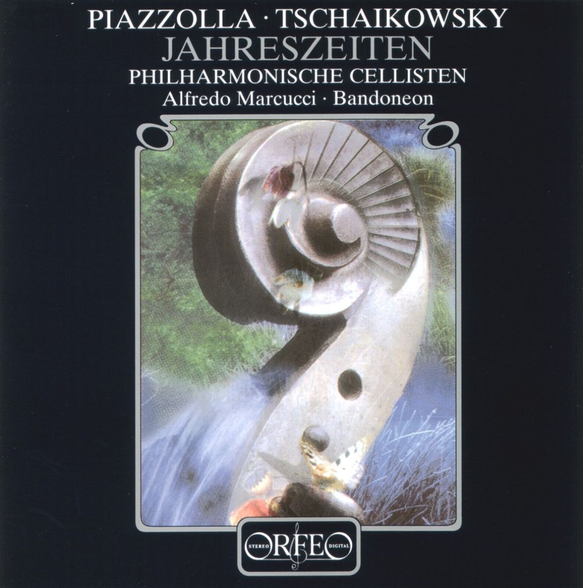 Afbeelding van Alfredo Marcucci, Philharmonische Cellisten - Piazzolla/Tschaikowsky: Die Jahreszeiten