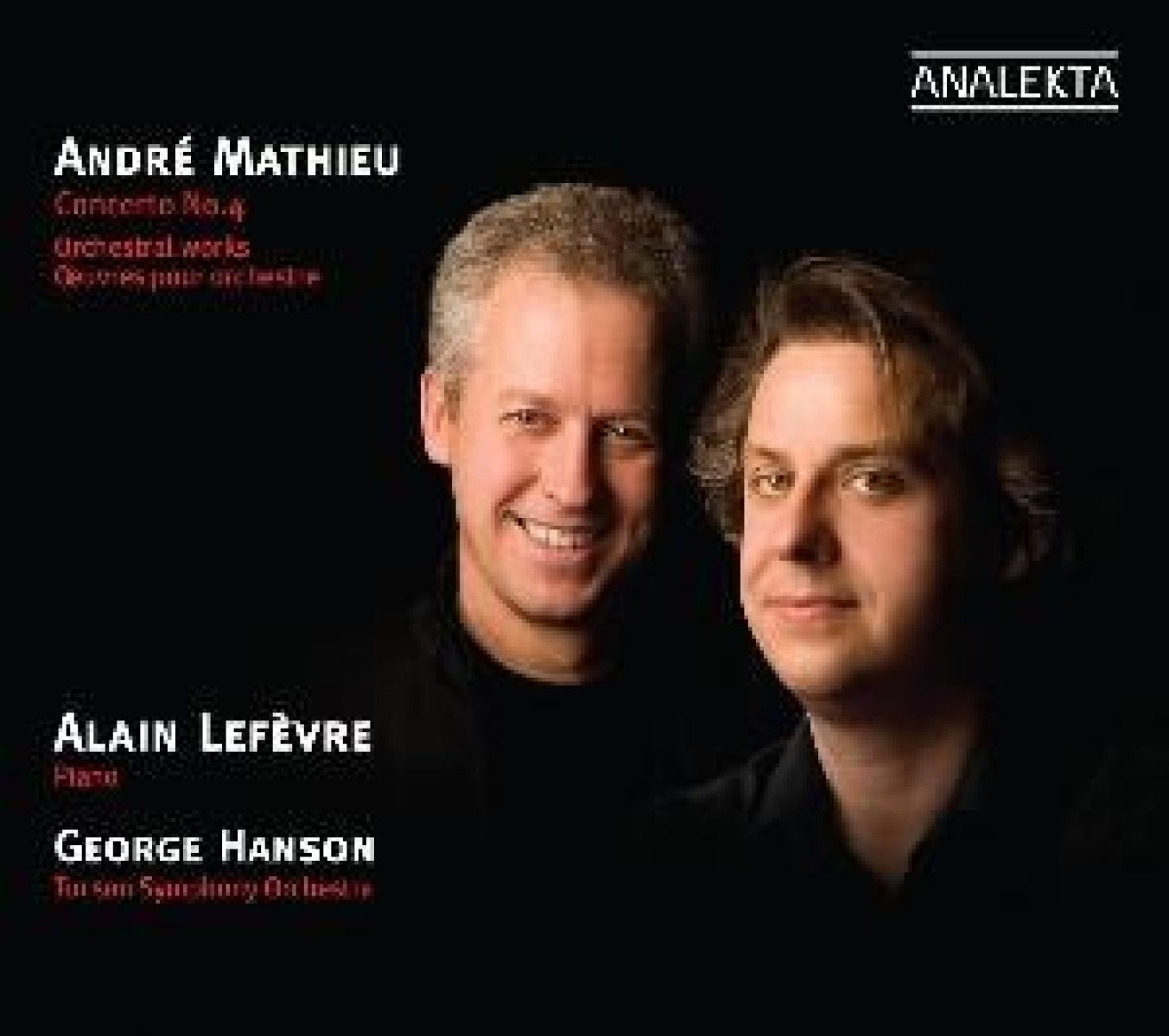 Afbeelding van Alain Lefèvre, Tucson Symphony Orchestra - Mathieu: Concerto No.4 - Orchestral Works