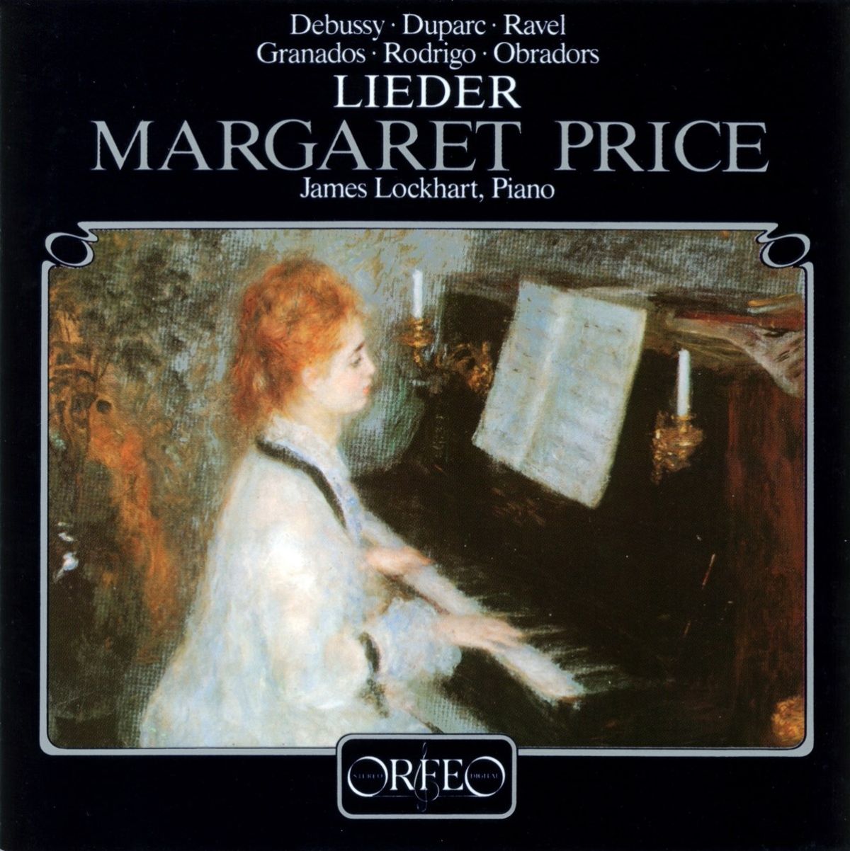 Afbeelding van Margaret Price & James Lockhart - Franzosische & Spanische Lieder