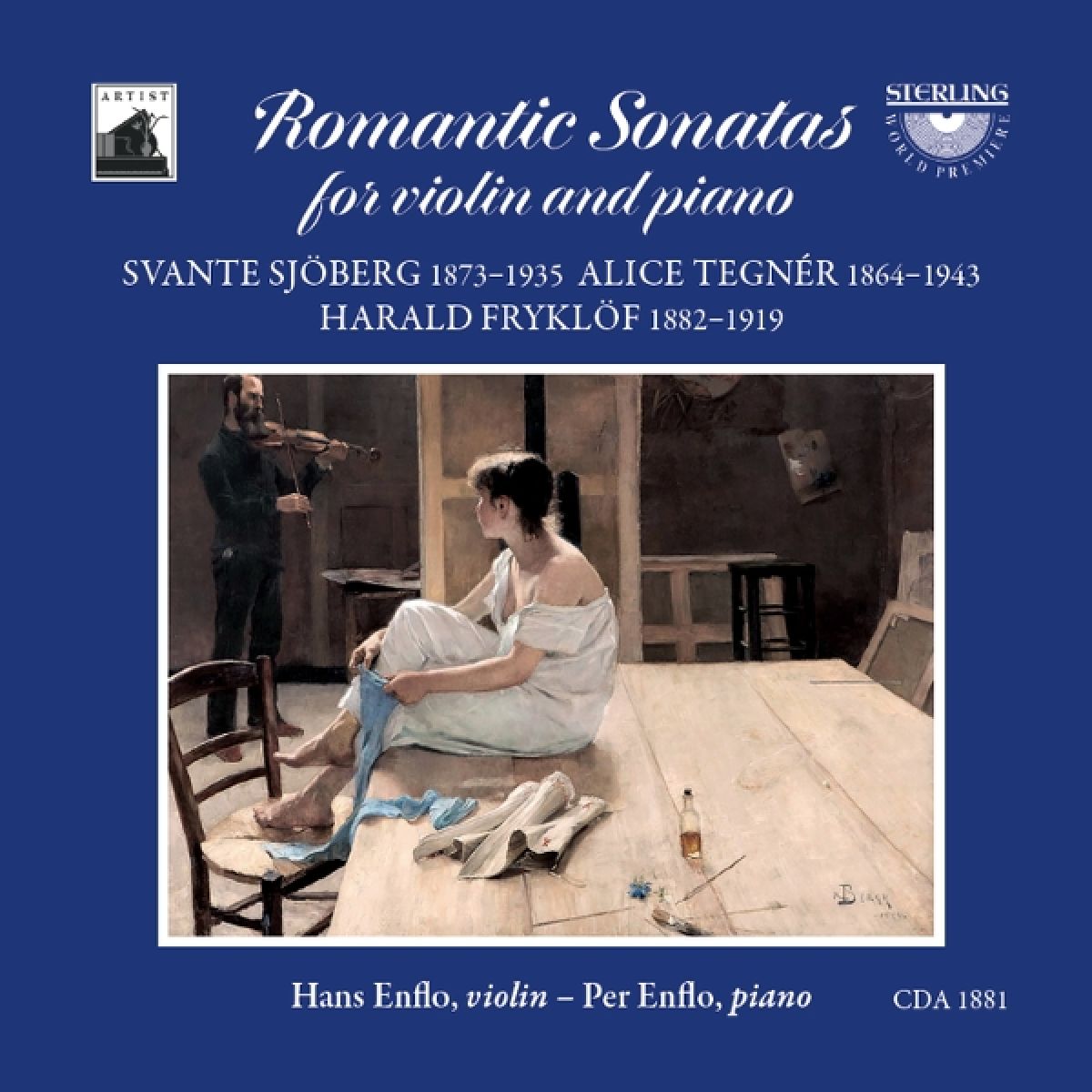 Afbeelding van Hans Enflo, Per Enflo - Romantic Sonatas For Violin & Piano