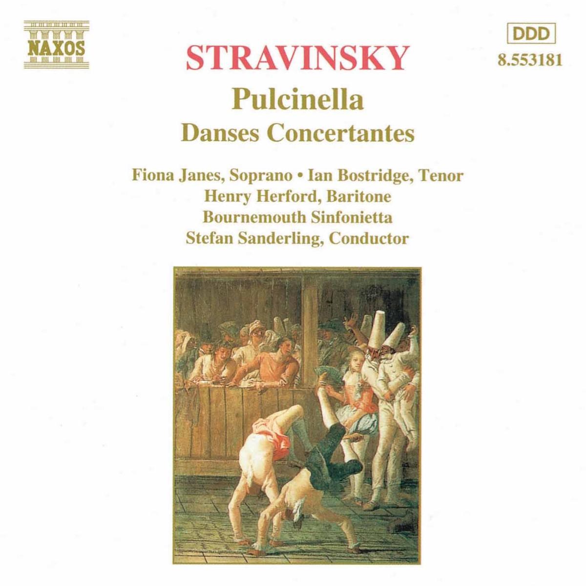 Afbeelding van Bournemouth Symphony Orchestra, Stefan Sanderling - Stravinsky: Pulcinella | Dances Concertantes