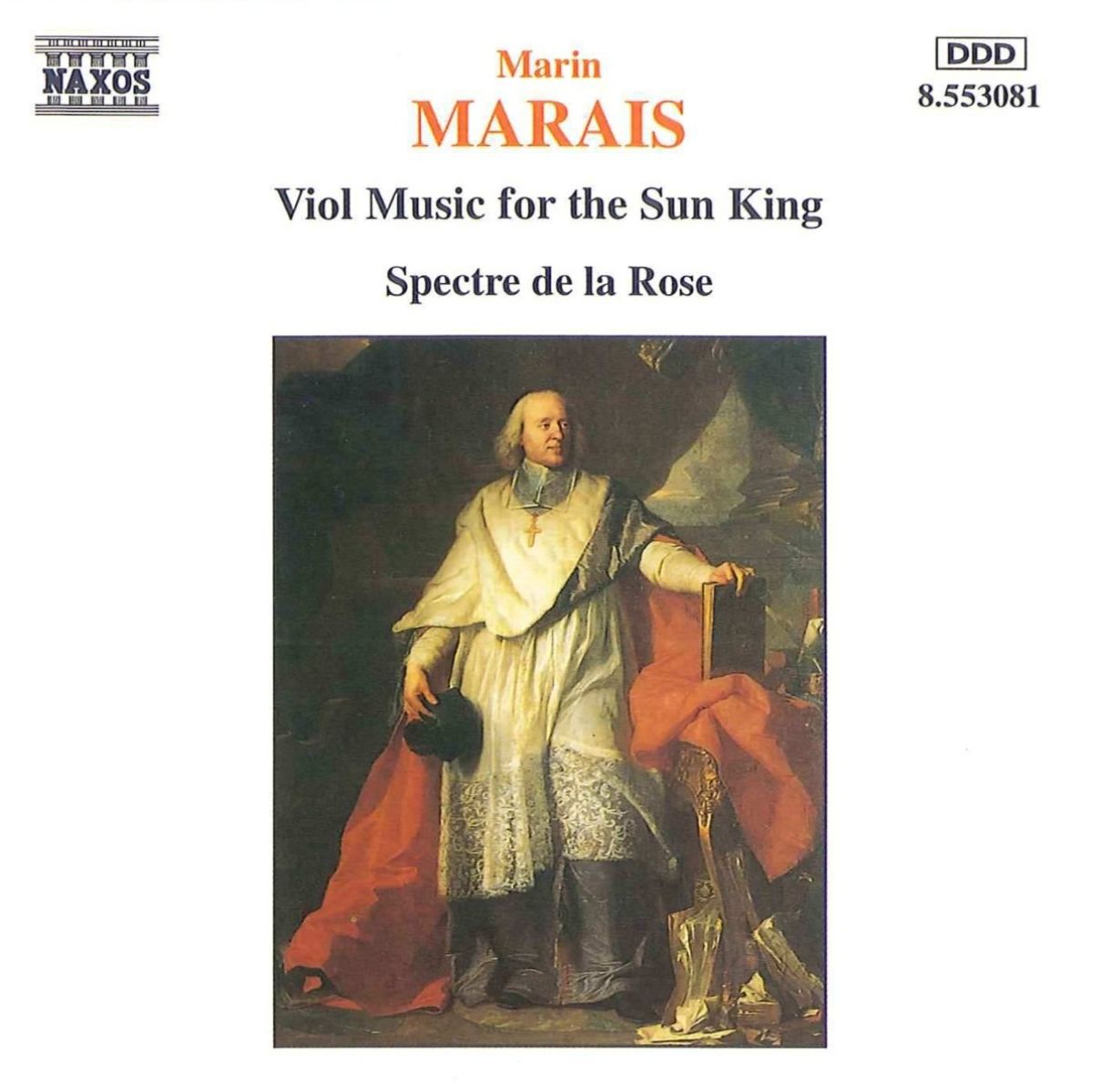 Afbeelding van Spectre De La Rose - Marais: Viol Music For The Sun King