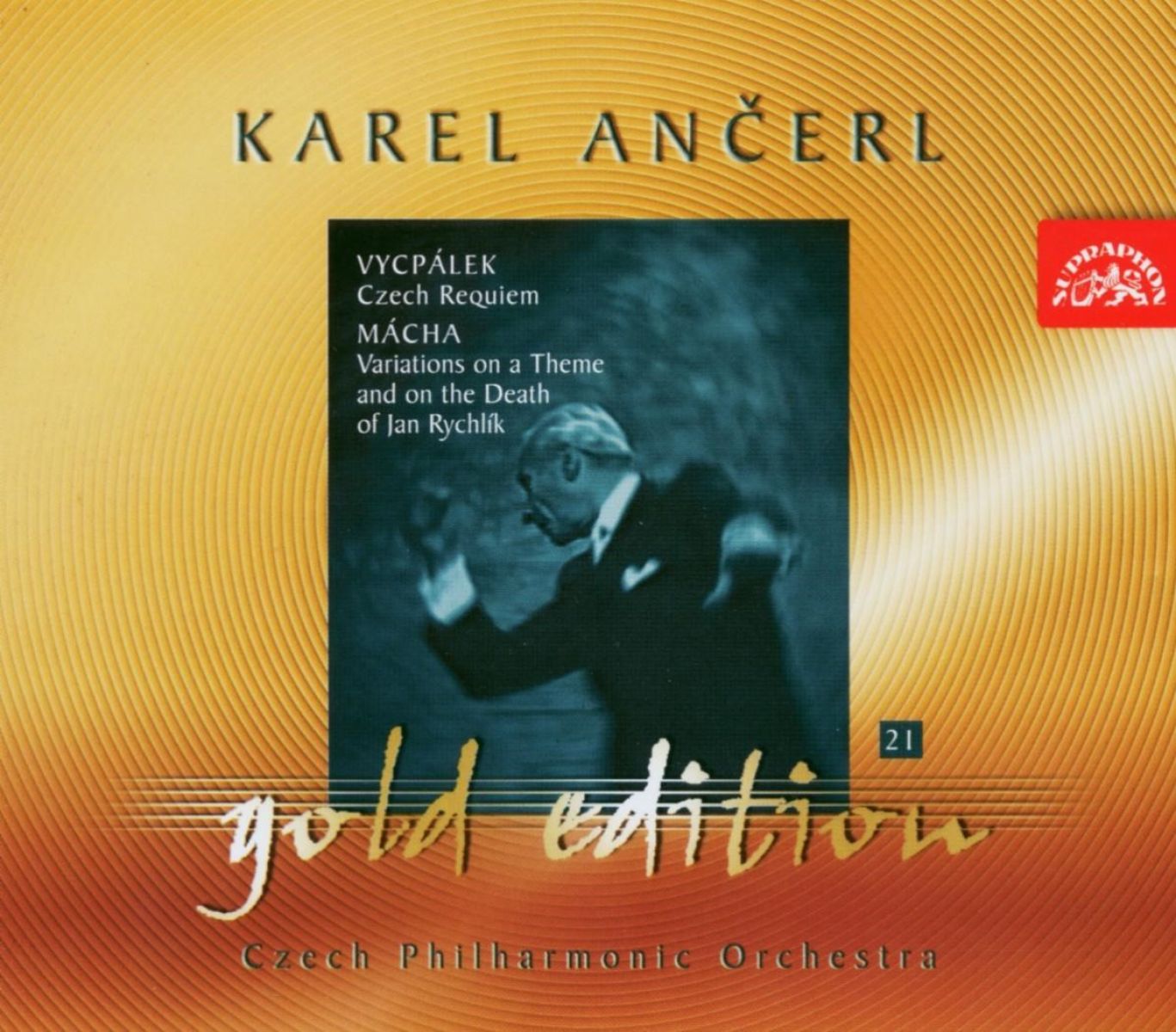 Afbeelding van Mariana Rehaková, Marie Mrazova, Czech Philharmonic Orchestra - Ancerl Gold Edition 21: Czech Requiem