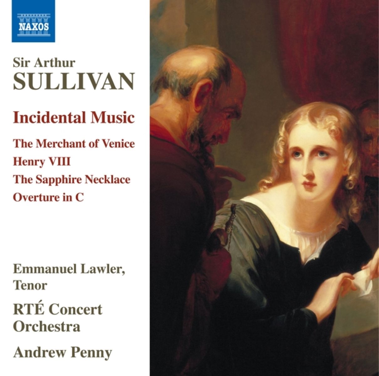 Afbeelding van Emmanuel Lawler, RTÉ Concert Orchestra, Andrew Penny - Sullivan: Incidental Music