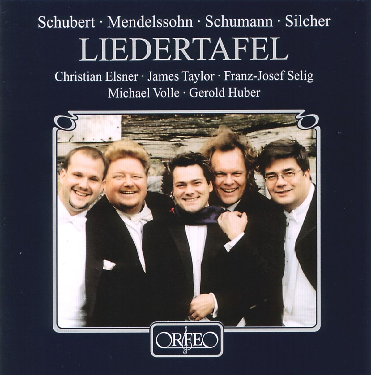 Afbeelding van Christian Elsner, James Taylor, Franz-Josef Selig, Michael Volle, Gerold Huber - Liedertafel