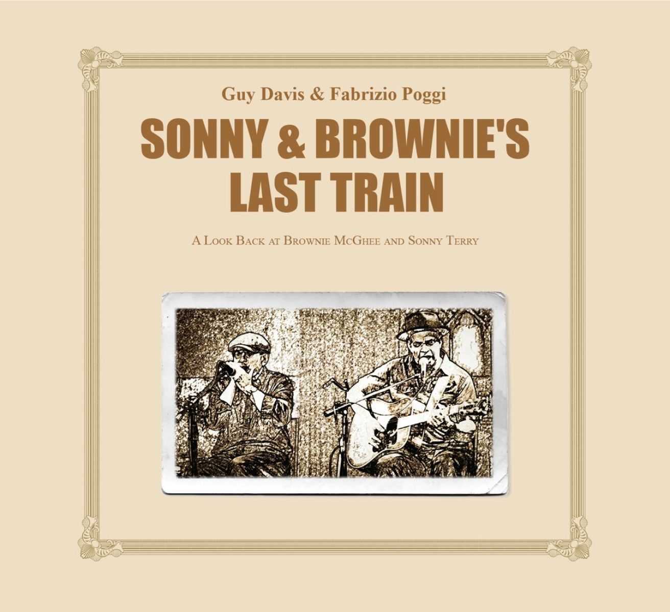 Afbeelding van Guy Davis & Fabrizio Poggi - Sonny & Brownie's Last Train
