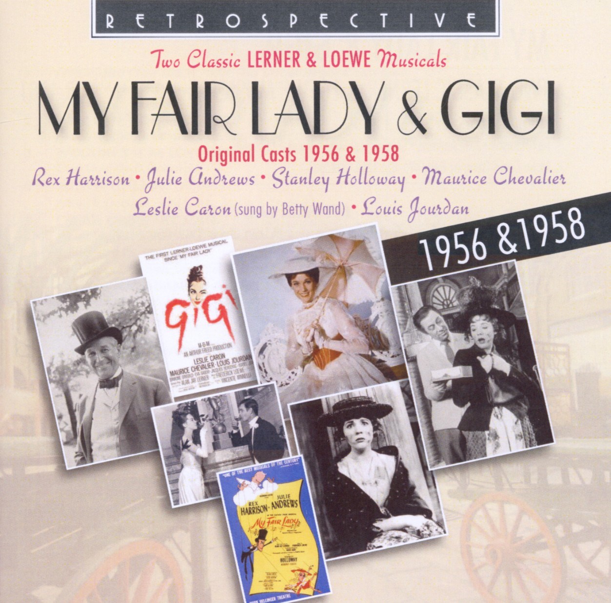 Afbeelding van Various Artists - Lerner & Loewe: My Fair Lady & Gigi (1956 & 1958)
