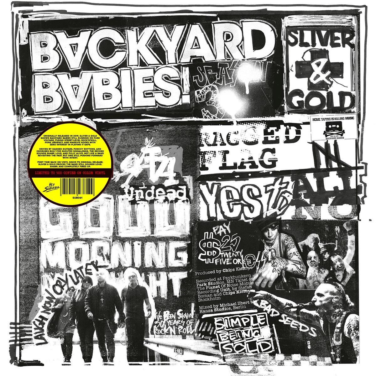 Backyard Babies - Sliver & Gold