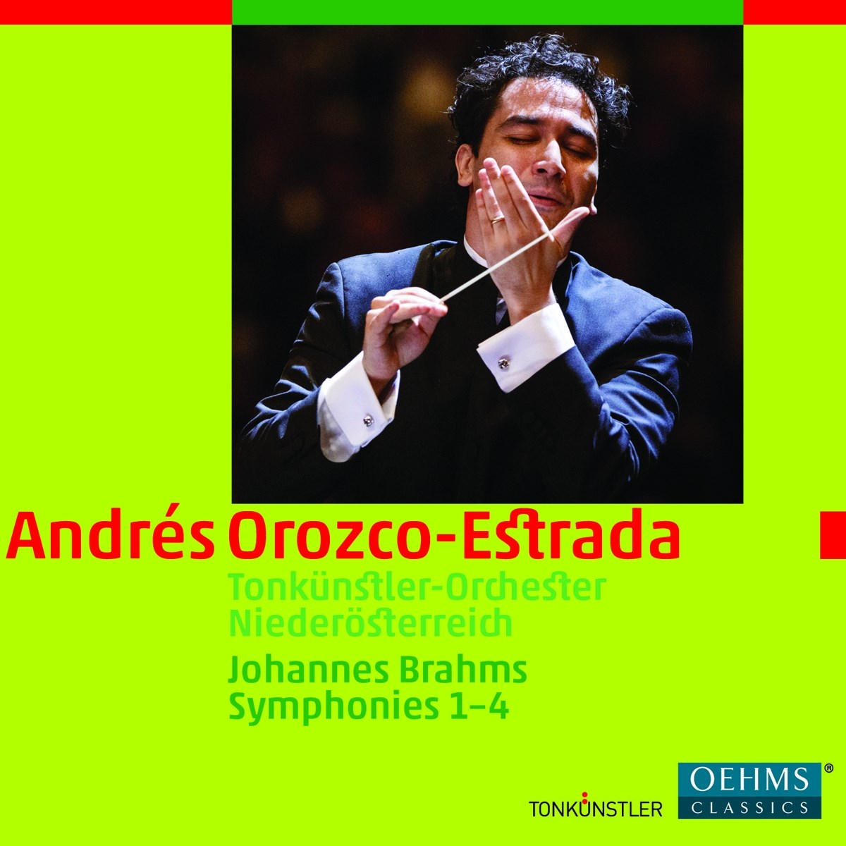 Afbeelding van Tonkünstler-Orchester Niederöstrerreich, Andrés Orozco-Estrada - Brahms: Symphonies 1-4