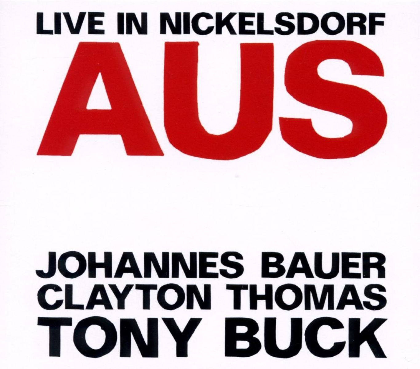 Johannes Bauer & Thomas Lehn - Live At Nickelsdorf