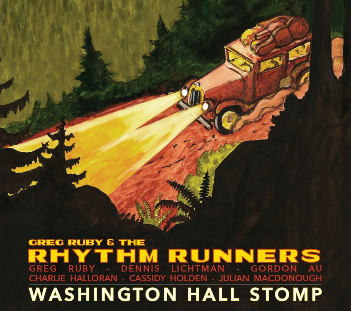 Afbeelding van Greg Ruby & The Rhythm Runners - Washington Hall Stomp
