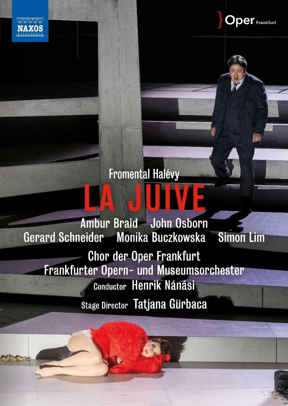 Afbeelding van Ambur Braid, Chor Der Oper Frankfurt, Danylo Matviienko, Frankfurter Opern- Und Museumsorchester - Halevy: La Juive
