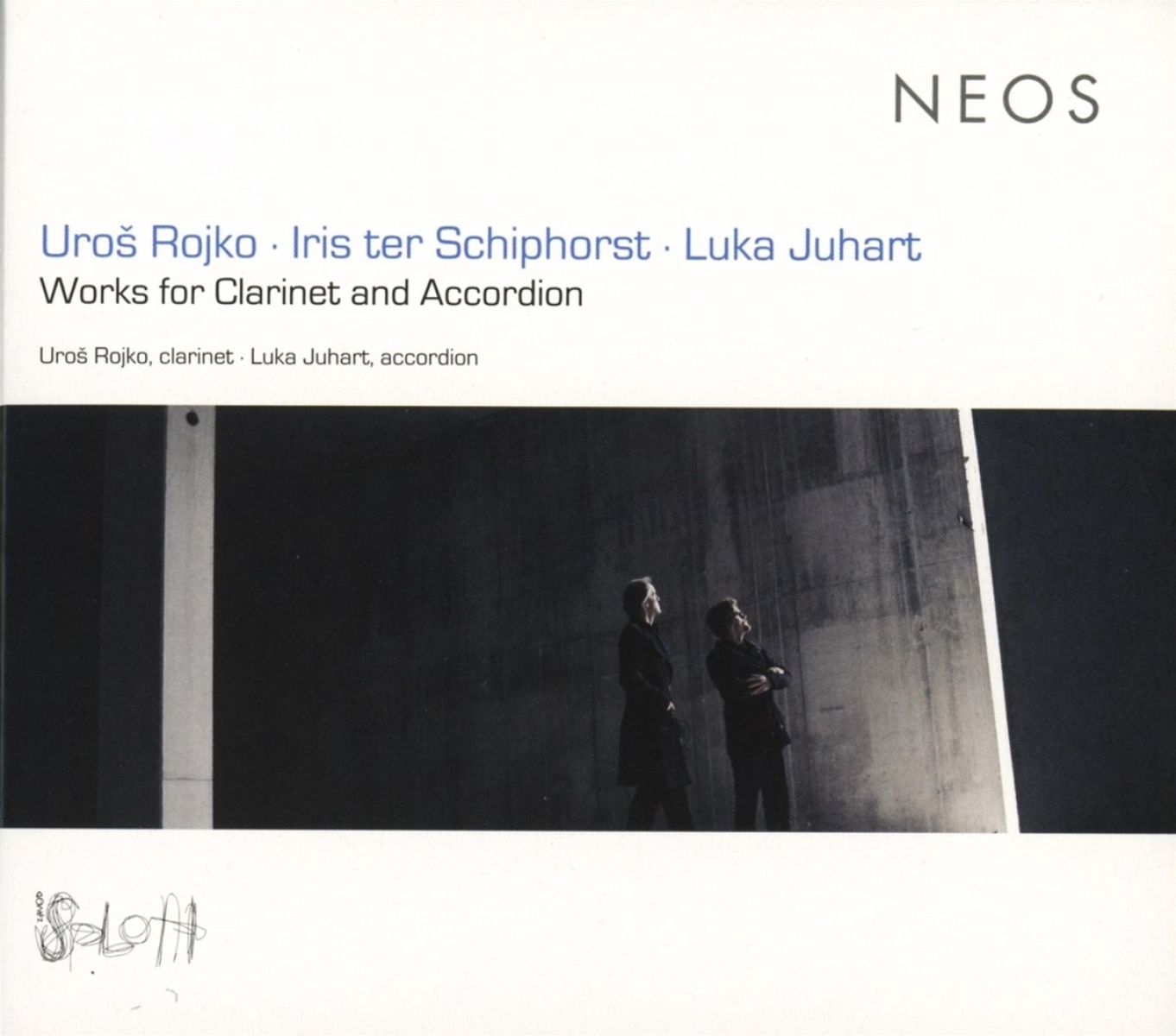 Luka Juhart & Uros Rojko - Works For Clarinet And Accordion