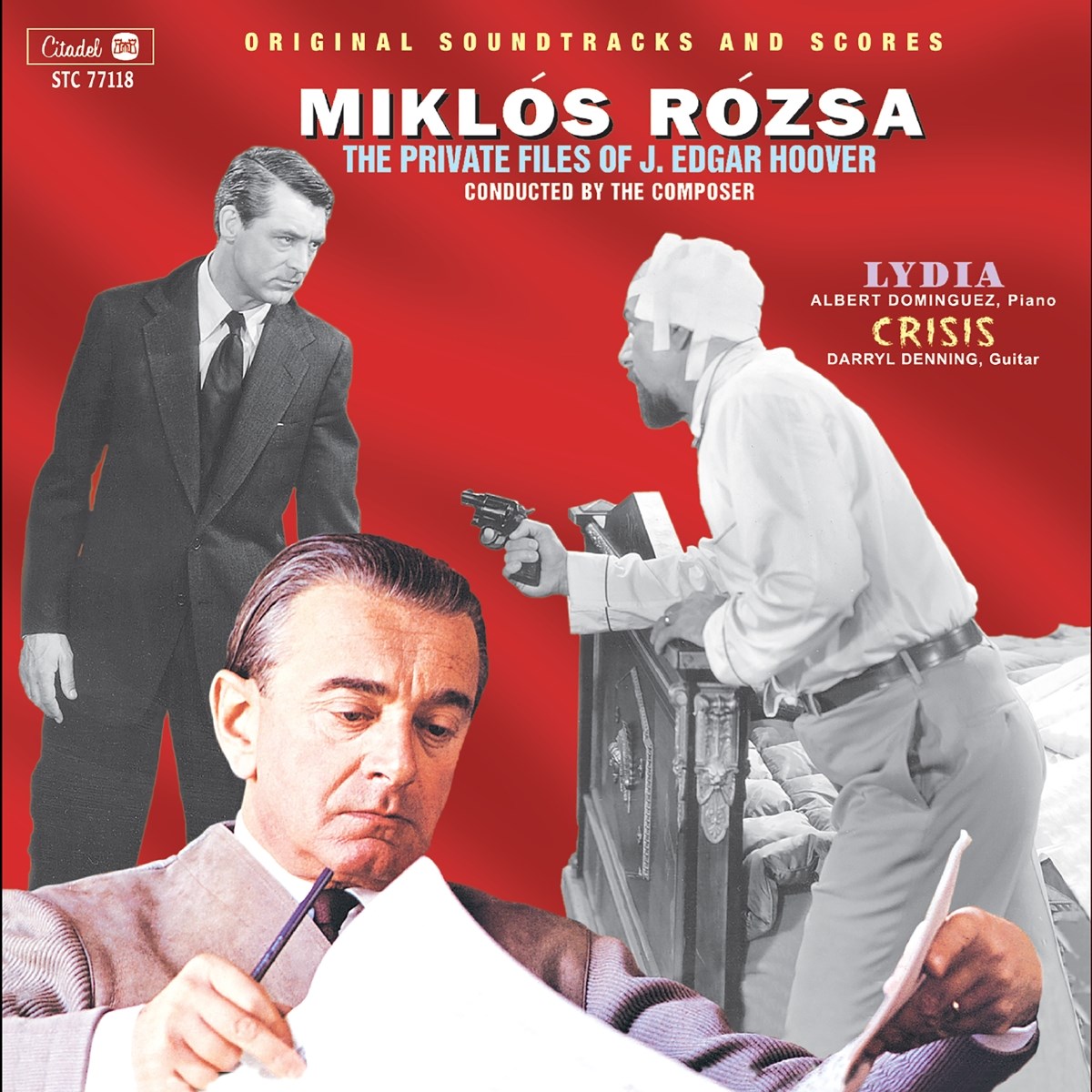 Afbeelding van Miklos Rozsa - Private Files Of J. Edgar Hoover