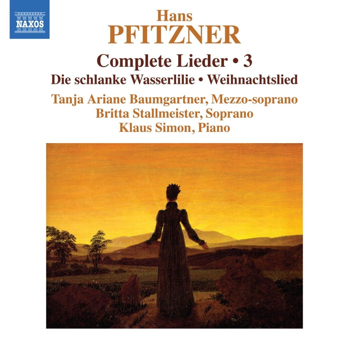 Tanja Ariane Baumgartner, Britta Stallmeister, Klaus Simon - Pfitzner: Complete Lieder, Vol. 3
