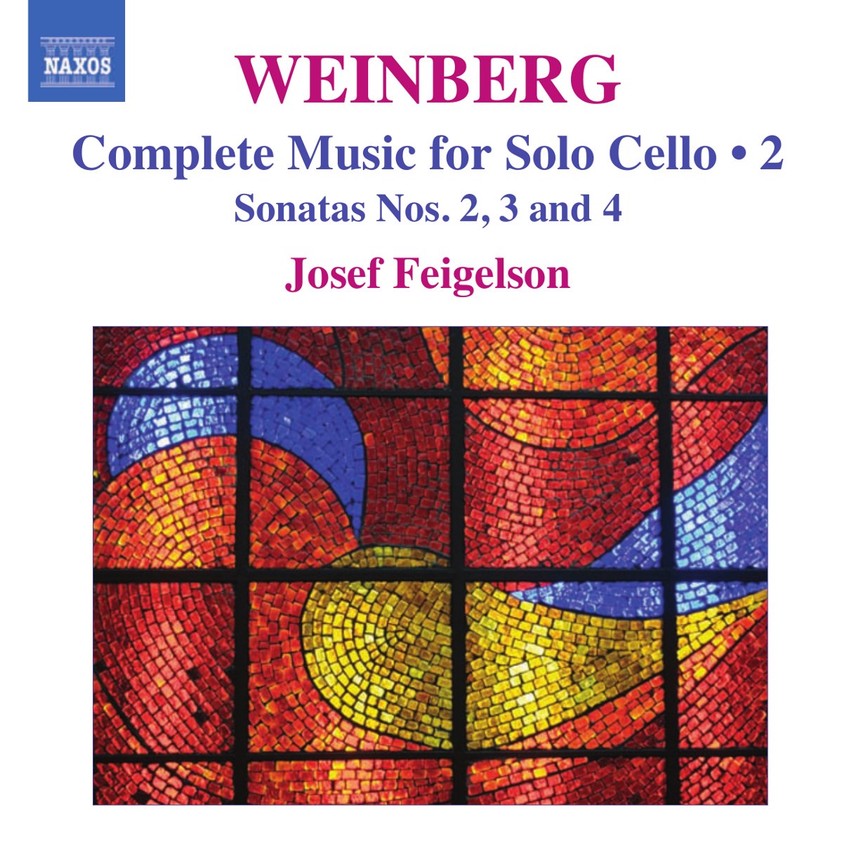 Afbeelding van Weinberg: Complete Music For Solo Cello 2 - Sonatas Nos. 2, 3 And 4