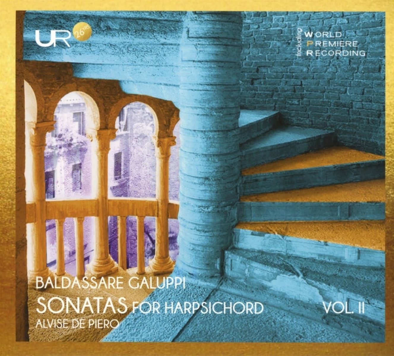 Afbeelding van Alvise De Piero - Baldassare Galuppi: Sonatas For Harpsichord