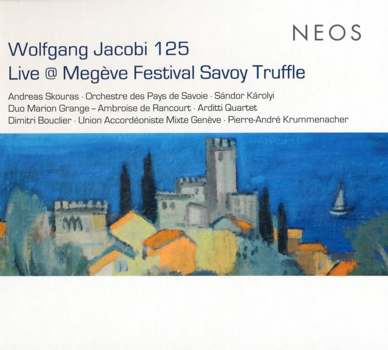 Afbeelding van Andrea Skouras, Orchestre Des Pays De Savoie, Sándor Károlyi - Jacobi: 125 Live Megève Festival Savoy Truffle