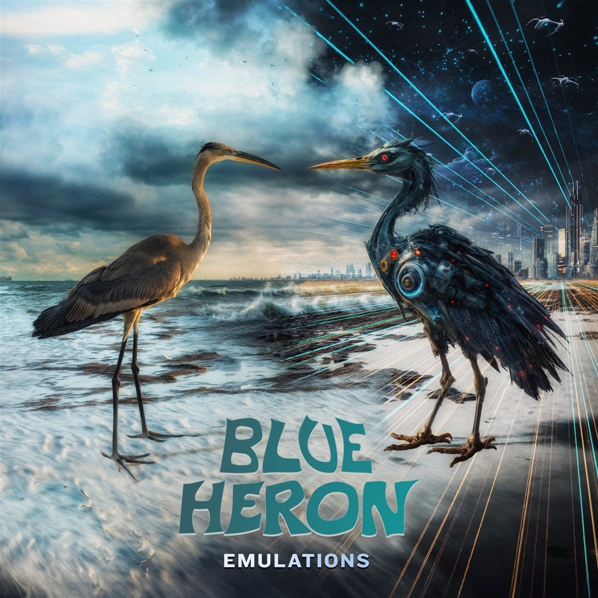 Afbeelding van Blue Heron - Emulations