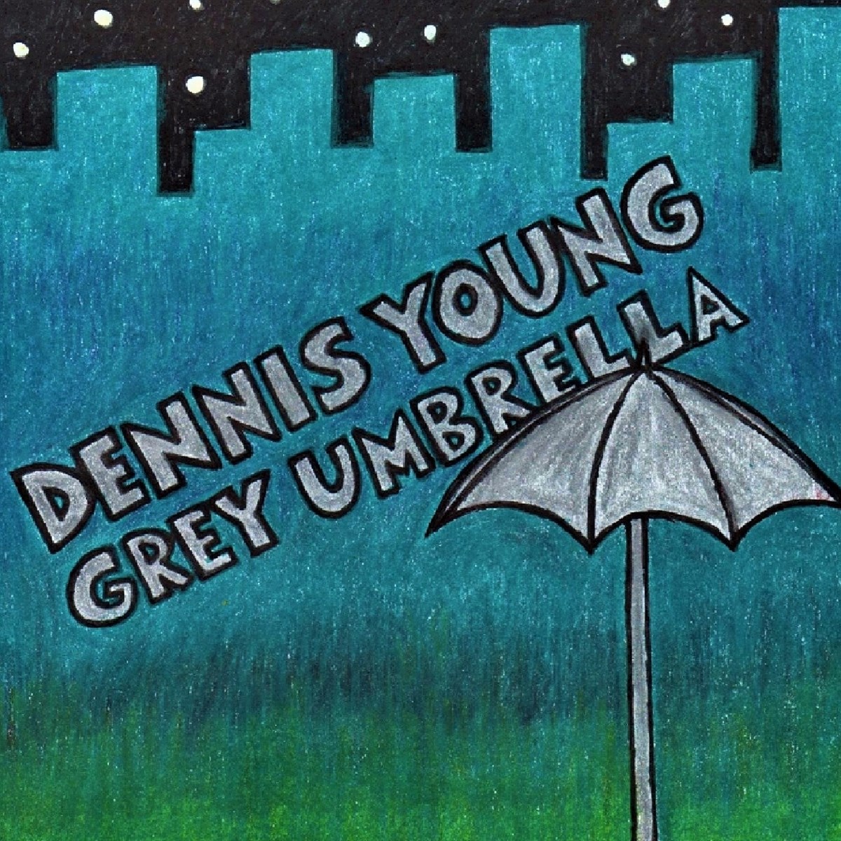 Afbeelding van Dennis Young - Grey Umbrella