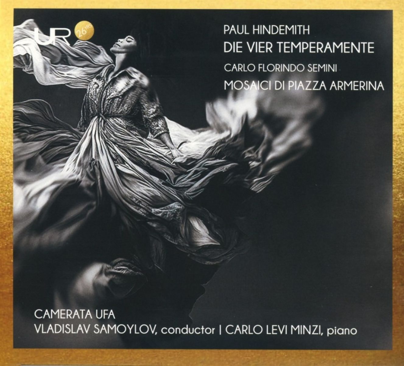 Afbeelding van Carlo Levi Minzi, Camerata Ufa & Vladislav Samoylov - Hindemith & Semini