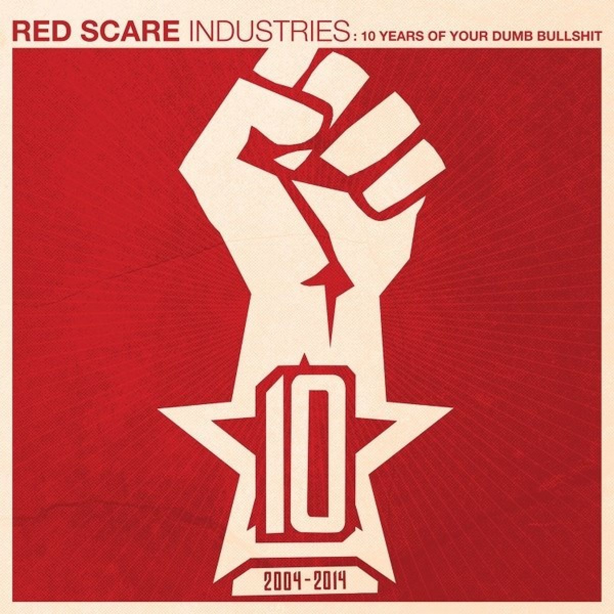 Afbeelding van Various Artists - Red Scare Industries: 10 Years Of Your Dumb Bullshit