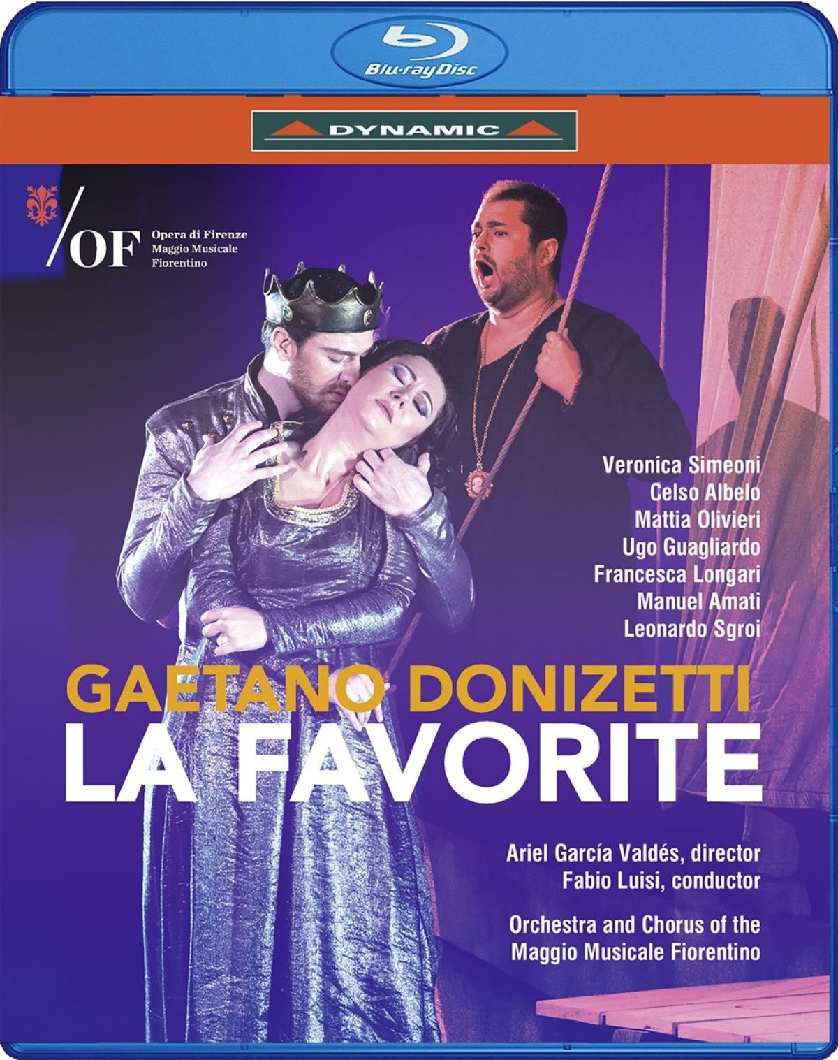 Afbeelding van Veronica Simeoni, Celso Albelo, Orchestra And Chorus Of Maggio Musicale Fiorentino - Donizetti: La Favorite