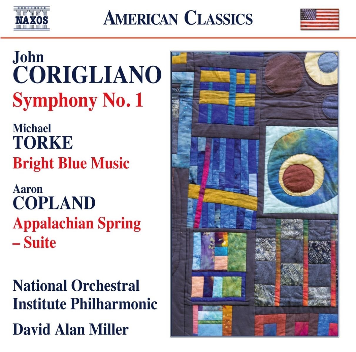 Afbeelding van National Orchestral Institute Philharmonic, David Alan Miller - Symphony No.1