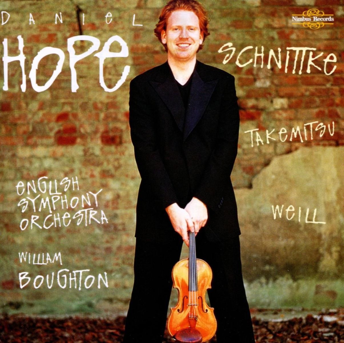 Afbeelding van Daniel Hope, English String Orchestra, William Boughton - Schnittke, Weill, Takemitsu: Various Works