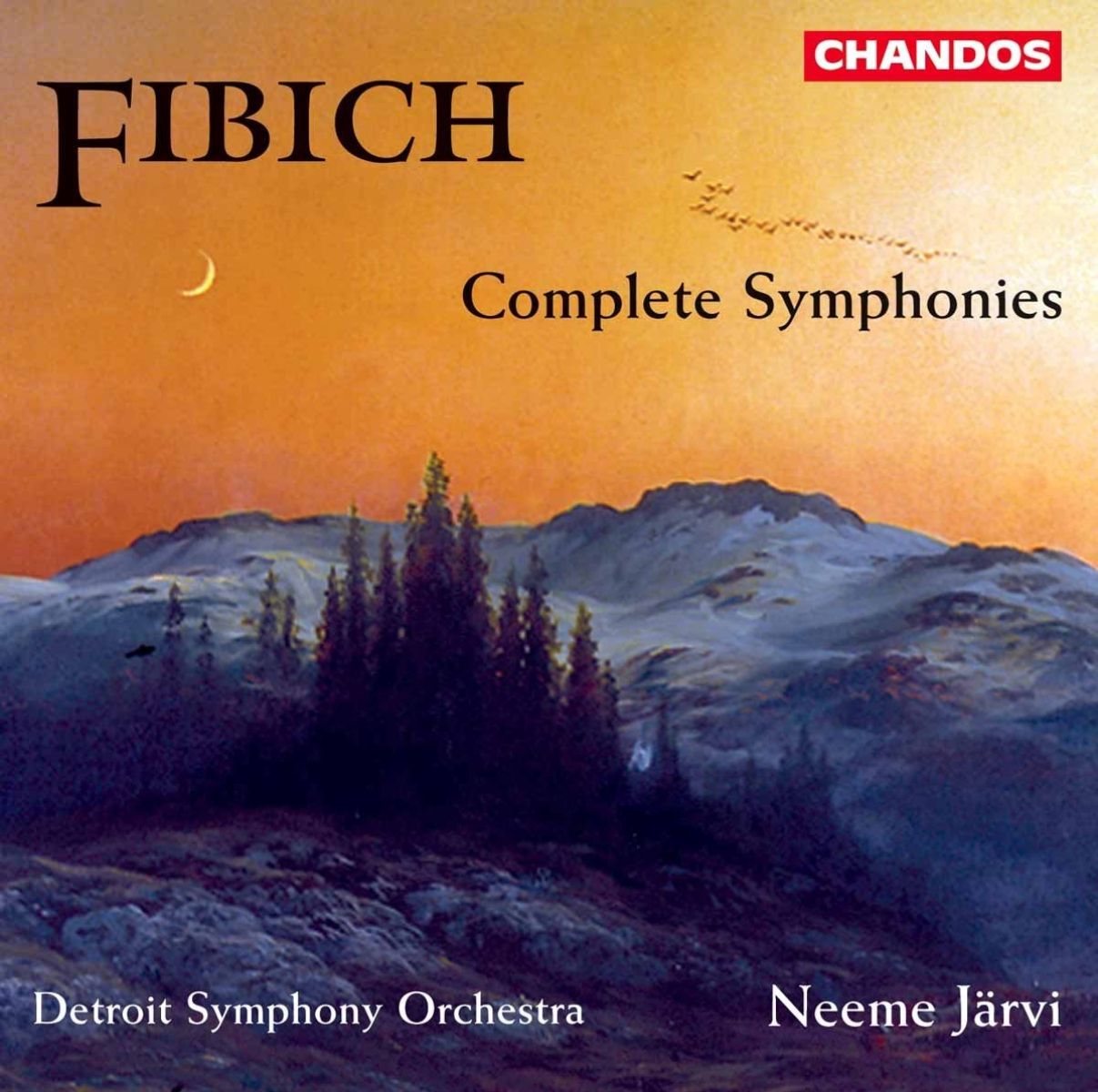 Afbeelding van Detroit Symphony Orchestra - Fibich: Complete Symphonies