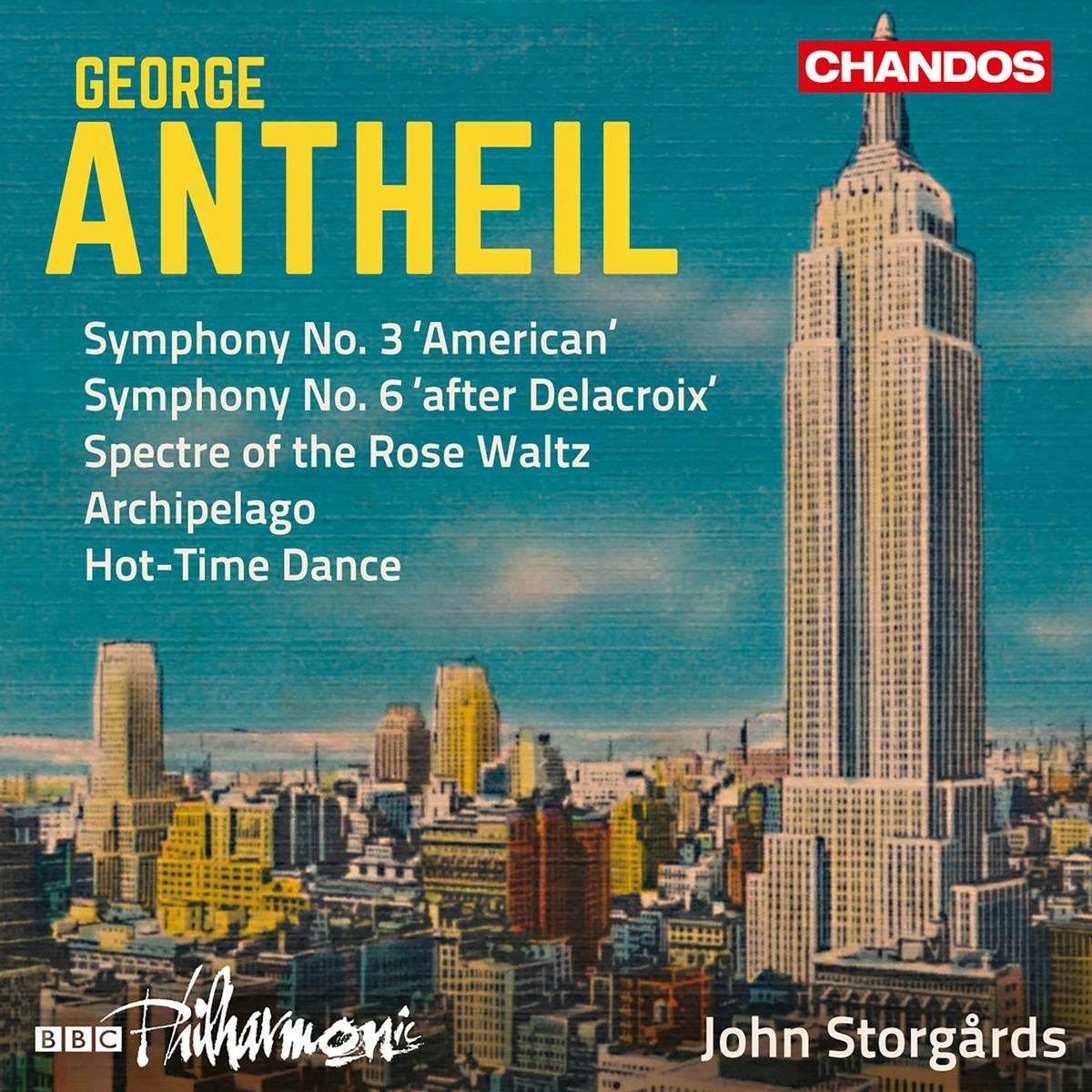 Afbeelding van BBC Philharmonic Orchestra, John Storgårds - Antheil: Orchestral Works Volume 2