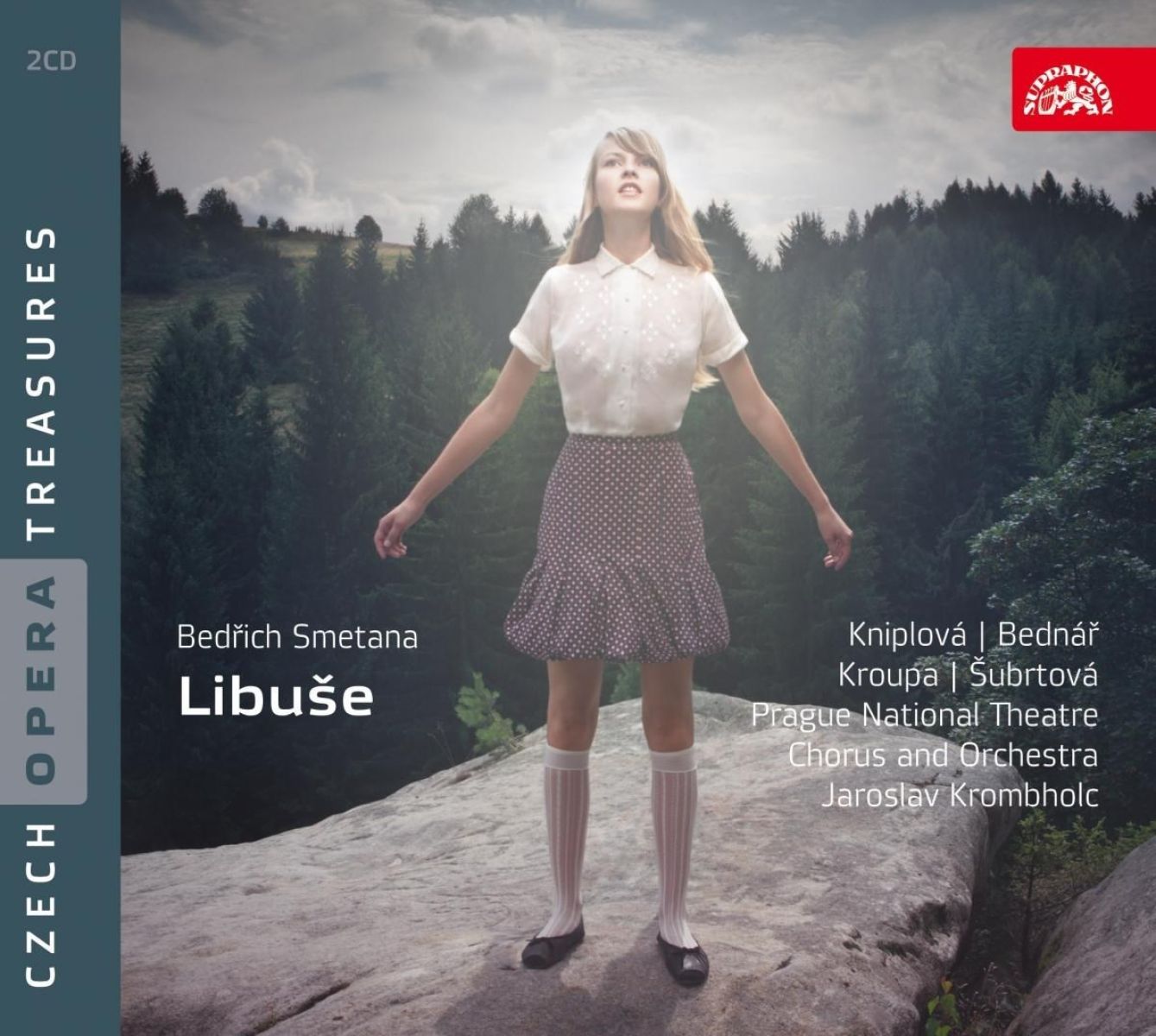 Afbeelding van National Theatre In Prague Chorus And Orchestra, Jarislav Krombholc - Smetana: Libuse