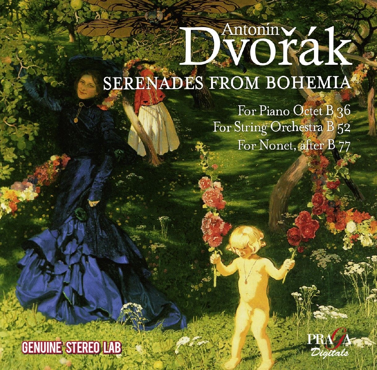 Afbeelding van Czech Nonet & Academy of St. Martin in the Field - Dvorák: Serenades from Bohemia